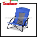 Bimart outdoor steel folding beach chair with PVC coating oxford fabric